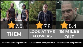 THE WALKING DEAD  All 177 episodes ranked from worst to best [upl. by Dott]