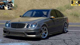 MercedesBenz E55 AMG W211  Assetto Corsa  Steering Wheel Gameplay [upl. by Aneet]