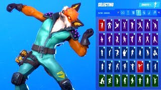 🔥 NEW Fortnite FENNIX Skin Showcase with All Dances amp Emotes Season 10 Outfit [upl. by Patrick]