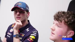 Max Verstappen Says Avoid The Sausage Kerbs  Oracle Virtual Laps [upl. by Mohorva]