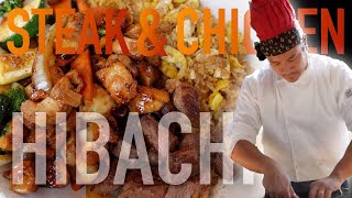 Ultimate Hibachi Steak and Chicken Recipe Cooking Tips and Techniques by a Pro Hibachi Chef [upl. by Helas]