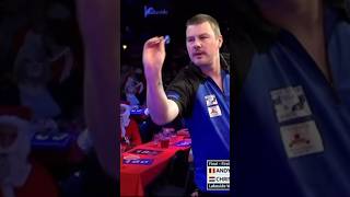 170 Finish by Lakeside Winner Andy Baetens against Landman during the WDF World Darts Championship [upl. by Bryce]