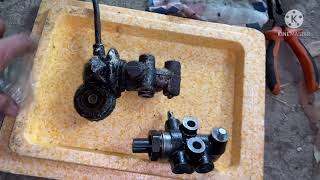 replace load sensing proportion valve LSPV  toyota hilux LN 106  DIY  agta mechanic vlog [upl. by Nosirrag370]