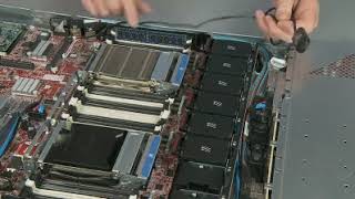 HPE ProLiant DL360p Gen8 Server Remove Replace Battery [upl. by Greysun108]