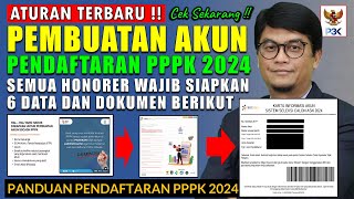 🔴ATURAN BARU PEMBUATAN AKUN SSCASN PPPK BAGI SEMUA HONORER PENDAFTARAN PPPK TAHAP 1 DAN TAHAP 2 [upl. by Girvin]