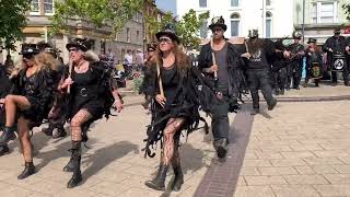 Beltane Border Morris Dancing at Teignmouth Shanty Festival 2023 🎻 🎼 🪈 [upl. by Nethsa4]