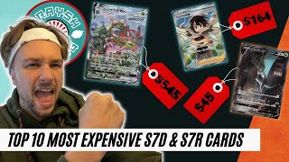 TOP 10 MOST EXPENSIVE CARDS FROM S7D AND S7R How Much is YOUR Chase Card [upl. by Meda]