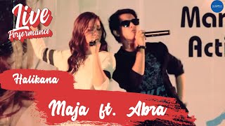 MAJA  Halikana feat Abra Live Performance [upl. by Ahteres]