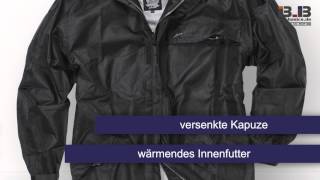 Wind und Regenjacke von Ahorn Sportswear in Übergrößen bis 10XL bei BigBasicsde [upl. by Eirena]