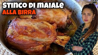 🍺STINCO di Maiale alla Birra  Ricetta tipica Natalizia🍺 [upl. by Aekan]