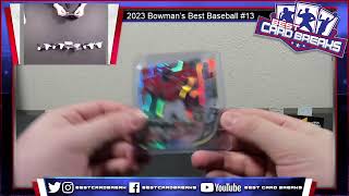 2023 Bowman’s Best Baseball 13  8 Box Case Pick Your Team  11824 [upl. by Burnley691]