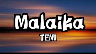 Teni  Malaika Lyrics [upl. by Oirogerg]