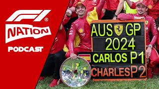 What Next For Sensational Sainz  2024 Australian GP Review  F1 Nation Podcast [upl. by Delores]