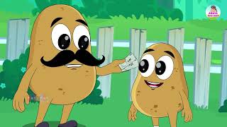 Aloo Kachaloo Beta Kahan Gaye They  आलू कचालू बेटा  Hindi Rhymes For Childrens  Nursery Rhymes [upl. by Karlyn]