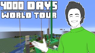 4000 Days  Hardcore Minecraft WORLD TOUR [upl. by Aneerahs]