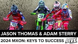 JT amp Sterry Talk 2024 MXoN Team USA Track Insights Starts amp Keys to Success for the Favourites [upl. by Eikcuhc]