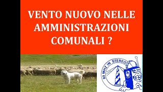 VENTO NUOVO NELLE AMMINISTRAZIONI COMUNALI [upl. by Criswell]