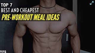 Best and Cheapest PREWORKOUT MEAL IDEAS  vegnonveg हिंदी में [upl. by Uliram]