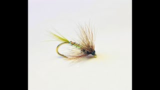 Tying a trout fly Mirage Cruncher with Scott Jackson [upl. by Savvas]