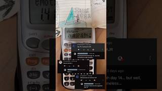 Inertia on a calculator AJR shorts ajr inertia memes music lyrics calculator [upl. by Pitchford560]