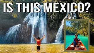 Welcome to the Huasteca Potosina  Mexicos Best Hidden Gem  Tamasopo Waterfalls amp Puente de Dios [upl. by Iahc]