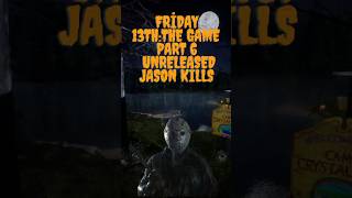 Friday 13thThe game Part6 Unreleased Jason Kills shorts [upl. by Norbie]