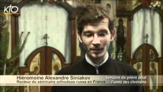 Père Alexandre Siniakov recteur du séminaire orthodoxe russe [upl. by Enwad215]