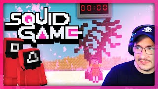 Sobreviví al Día 1  Squid Game Minecraft  Clips de muertes [upl. by Gherardi633]