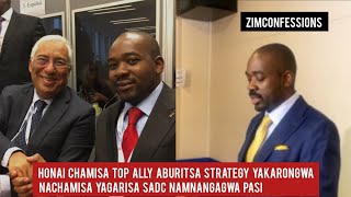 Honai Chamisa Top Ally Aburitsa Strategy Yakarongwa NaChamisa Yekuwomesera SADC NaMnangagwa [upl. by Klemens]