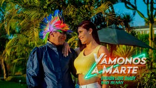 Faraón Love Shady x Bad Bunny  Vámonos a Marte Video Oficial IA [upl. by Inanak]