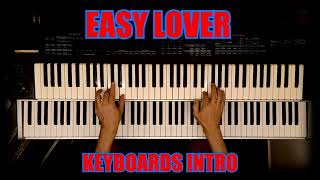 Easy Lover  Keyboards Intro Phil Collins amp Philip Bailey Keyboard Cover [upl. by Aceissej]