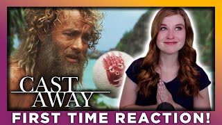 CAST AWAY 2000  MOVIE REACTION  FIRST TIME WATCHING [upl. by Proctor]