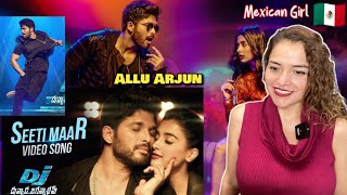 Seeti Maar Full Video Song  Allu Arjun  Reaction  DJ video Song [upl. by Nnywg]