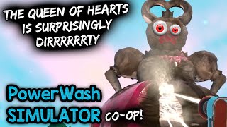 OFF WITH THE DIRT DLC ENDING Lets Play PowerWash Simulator Alices Adventures DLC [upl. by Ralyt]