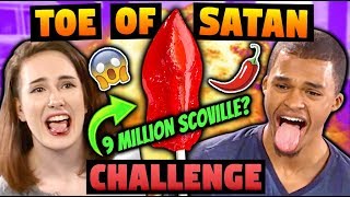 TOE OF SATAN CHALLENGE Worlds Hottest Lollipop [upl. by Werdna108]