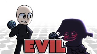 Funkin Corruption REIMAGINED  EVIL Boyfriend VS Eteled Day 1 Unofficial [upl. by Colman]