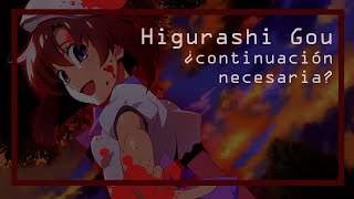 ¿HIGURASHI GOU VALE LA PENA  OPINIÓN  HIGURASHI NO NAKU KORO NI GOU 2020 [upl. by Nnayllek]