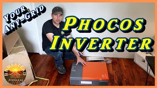 Solar Inverter  Phocos Inverter  Efficient Inverter  AnyGrid Inverter  Solar Inverter Unboxing [upl. by Champaigne35]