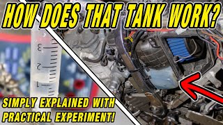 Motorcycle Coolant Expansion Tanks  How they work  Practical Experiment [upl. by Anitsuj313]