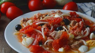 Ensalada murciana receta tradicional [upl. by Butcher40]