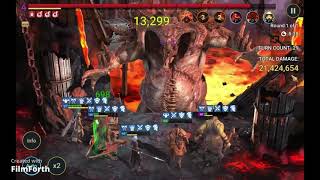 Clan boss WarMBat UNM NM Brutal All difficultiesAll affinities [upl. by Sebbie]