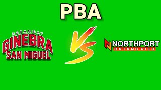 GINEBRA vs NORTHPORT PBA Live Scoreplay by Play Governors Cup [upl. by Anawt]