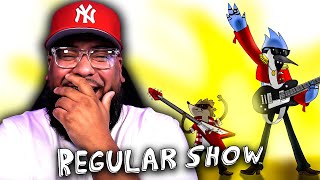 Regular Show Season 1 Episode 10 11 amp 12 Reaction [upl. by Lilian]