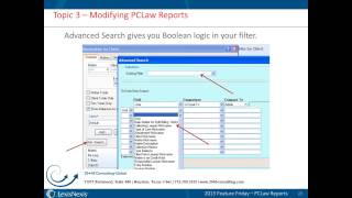 20130315PCLawFeatureFridayWebinarPCLawReports [upl. by Ajroj]