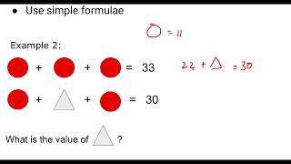 Year 6 Maths Algebra for SATs guide How to do Algebra [upl. by Shafer]