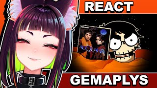 REACT Acquaria o misterioso jogo de sandy e junior  GEMAPLYS [upl. by Bysshe831]