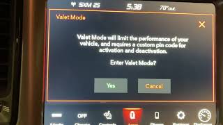 How To Put Your 2022 Dodge Charger Or Challenger Scat Pack In Valet Mode [upl. by Harrietta40]