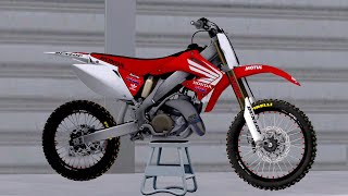 HONDA 125 CR MX BIKES [upl. by Adner398]