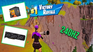 FORTNITE ZERO BUILD GAMEPLAY  1080p 240hz  Ryzen 7950x3d  7900xt [upl. by Htabazile]