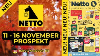 NETTO Werbung Prospekt  Rabatt Angebote DE  Angebote ab 11112024 [upl. by Haleelahk]